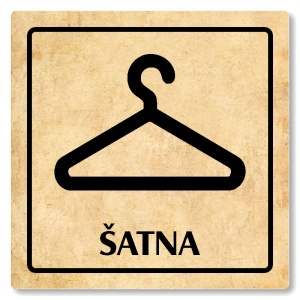 Šatna, 148x148mm, pergamen, Arizona